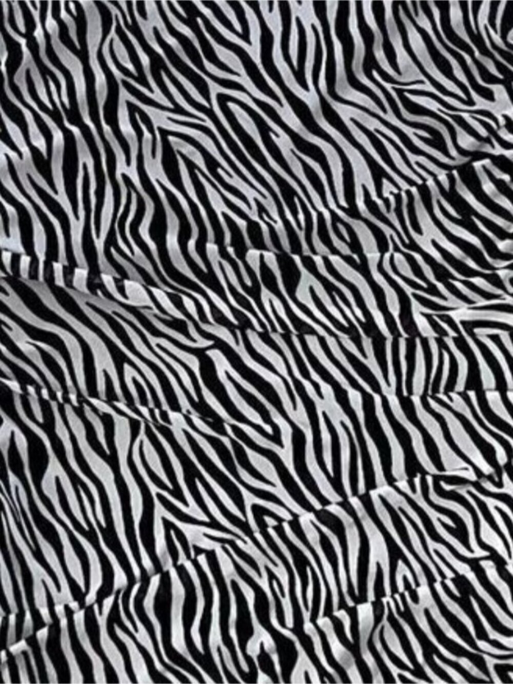 Wild Fable Size Medium Black and white zebra print Dress zebra costume NWT